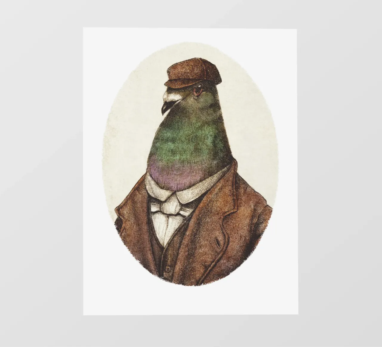 Il piccione di una volta - Nostalgia in volo pellicola backlit da mikekoubou