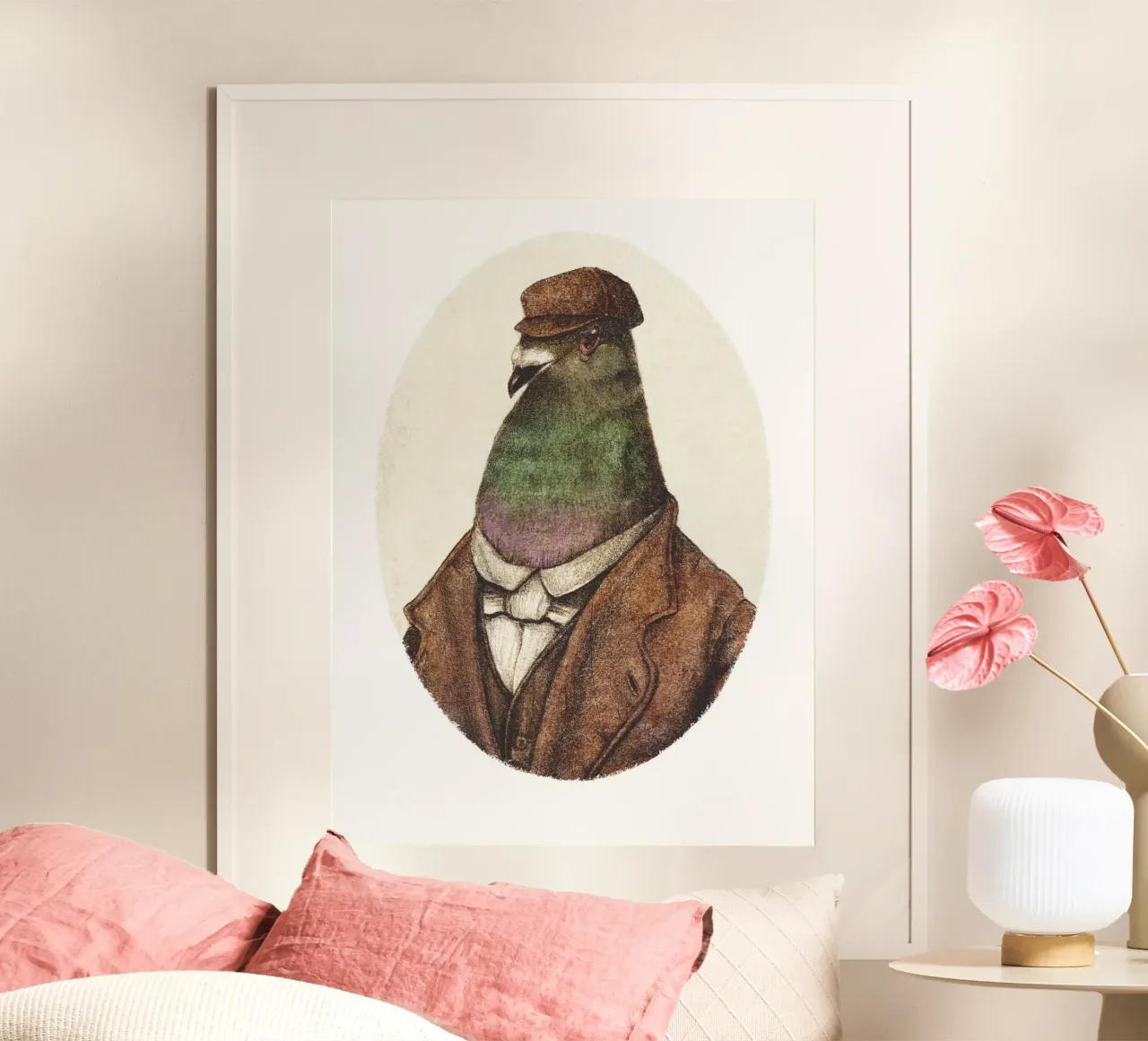 Il piccione di una volta - Nostalgia in volo carta hahnemühle da mikekoubou