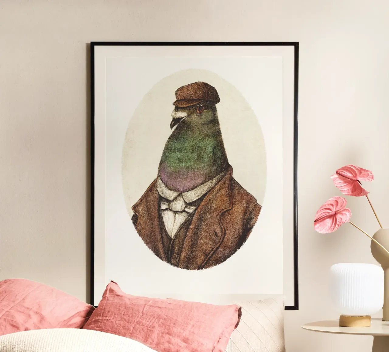 Il piccione di una volta - Nostalgia in volo carta hahnemühle da mikekoubou