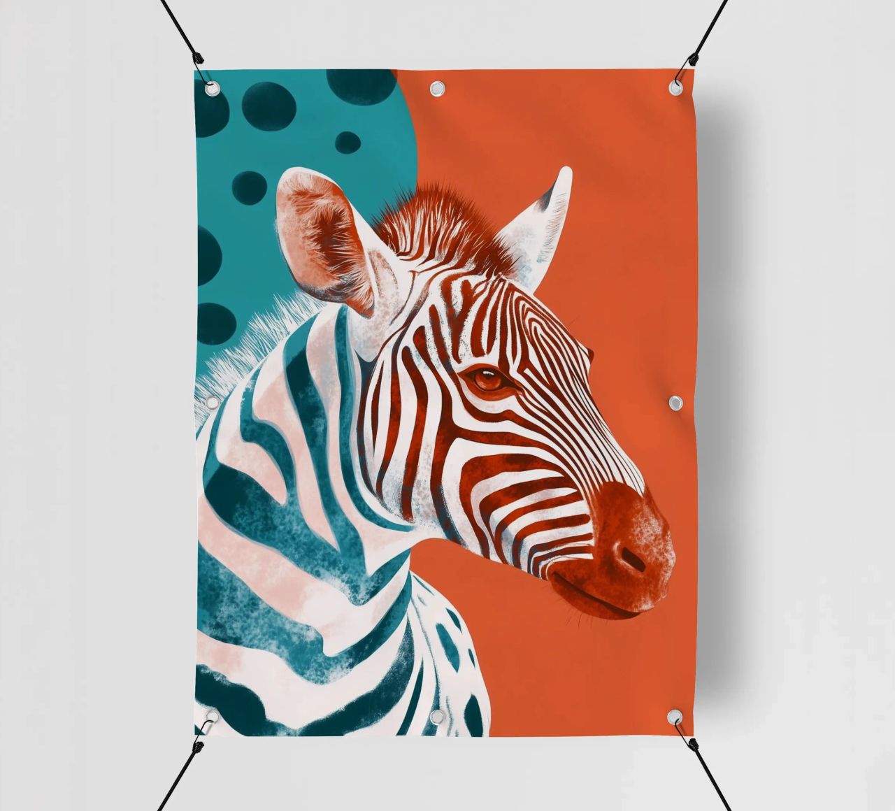 Zebra telo in pvc da Sabrina Ziegenhorn