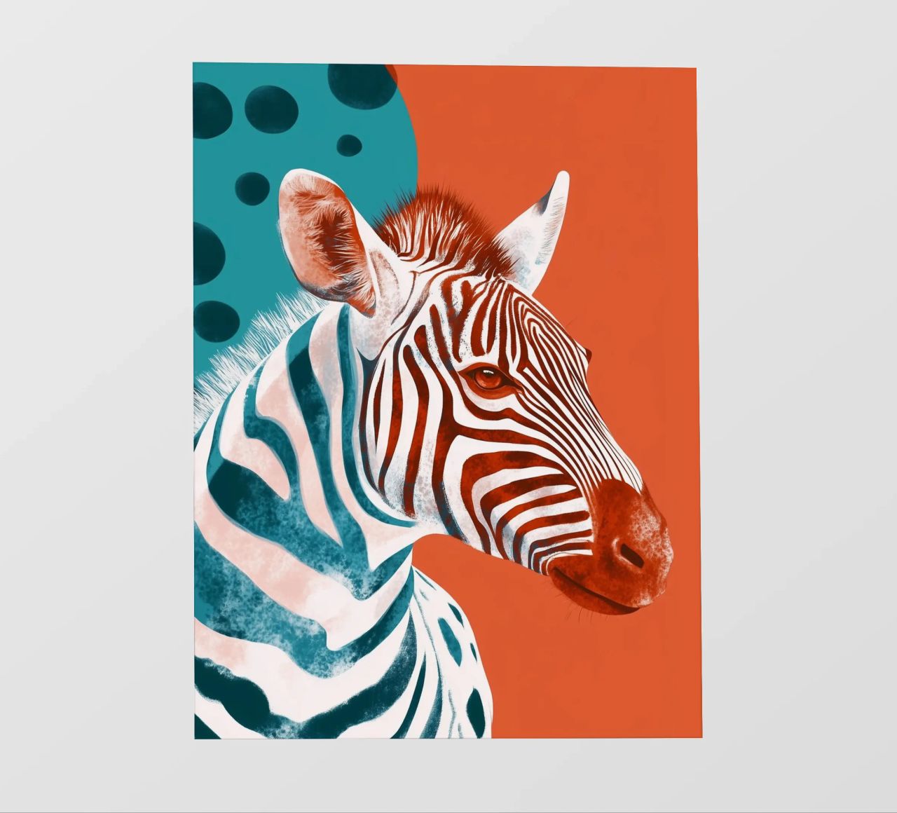 Zebra telo in pvc da Sabrina Ziegenhorn