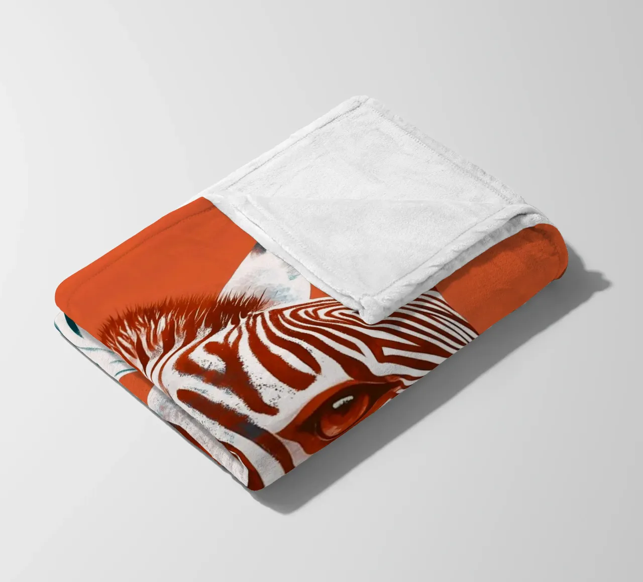 Zebra coperta in pile da Sabrina Ziegenhorn