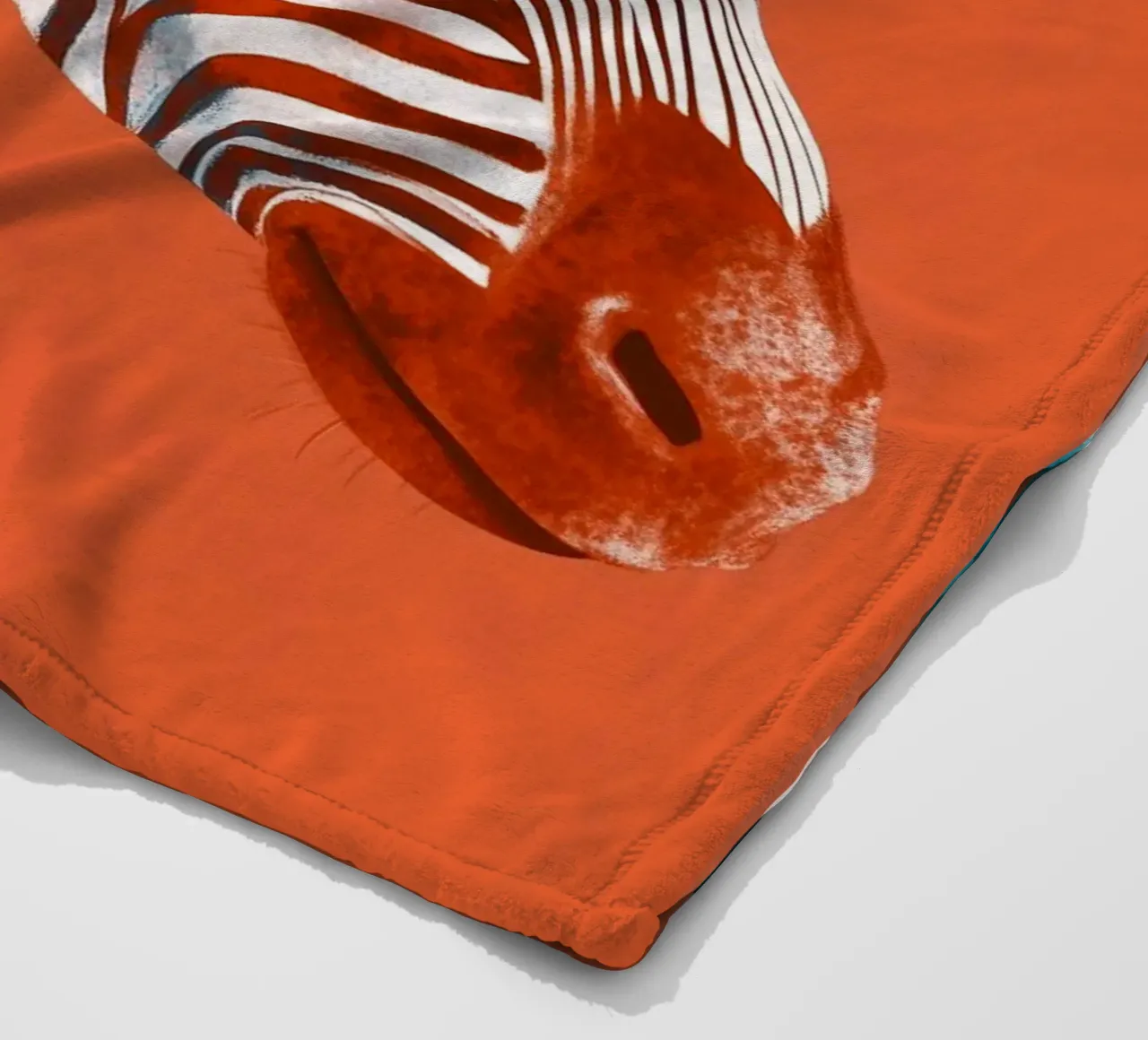 Zebra coperta in pile da Sabrina Ziegenhorn