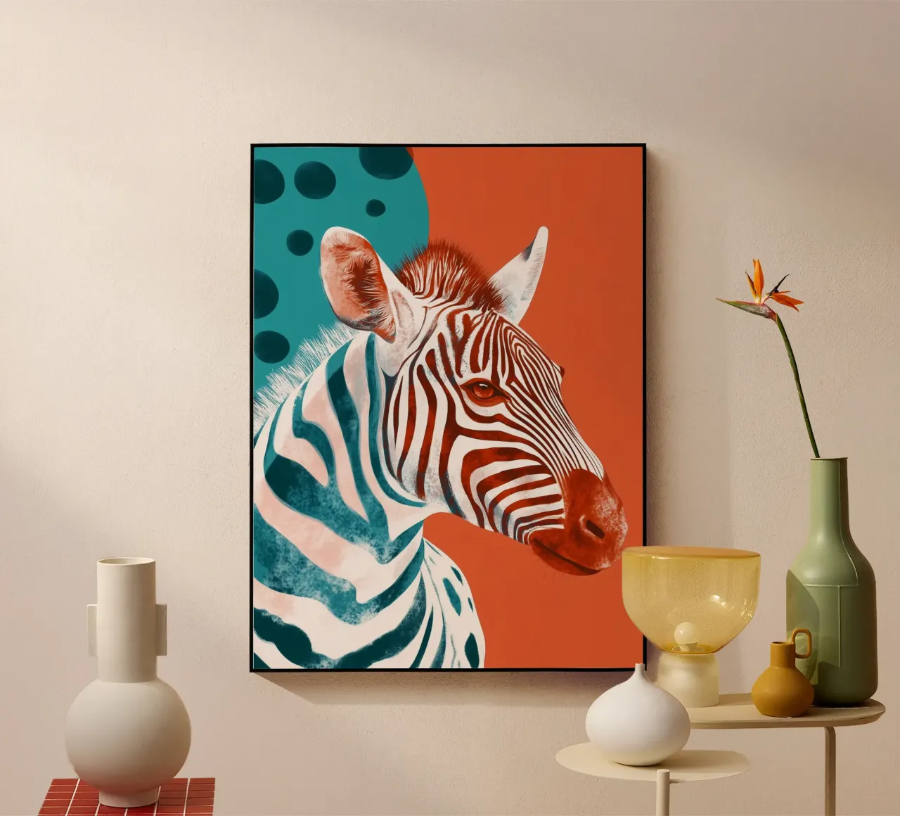 Zebra plexiglass da Sabrina Ziegenhorn