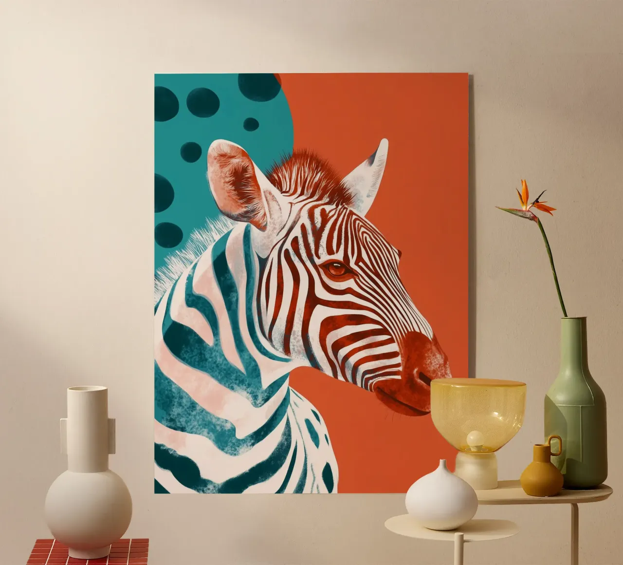 Zebra plexiglass da Sabrina Ziegenhorn