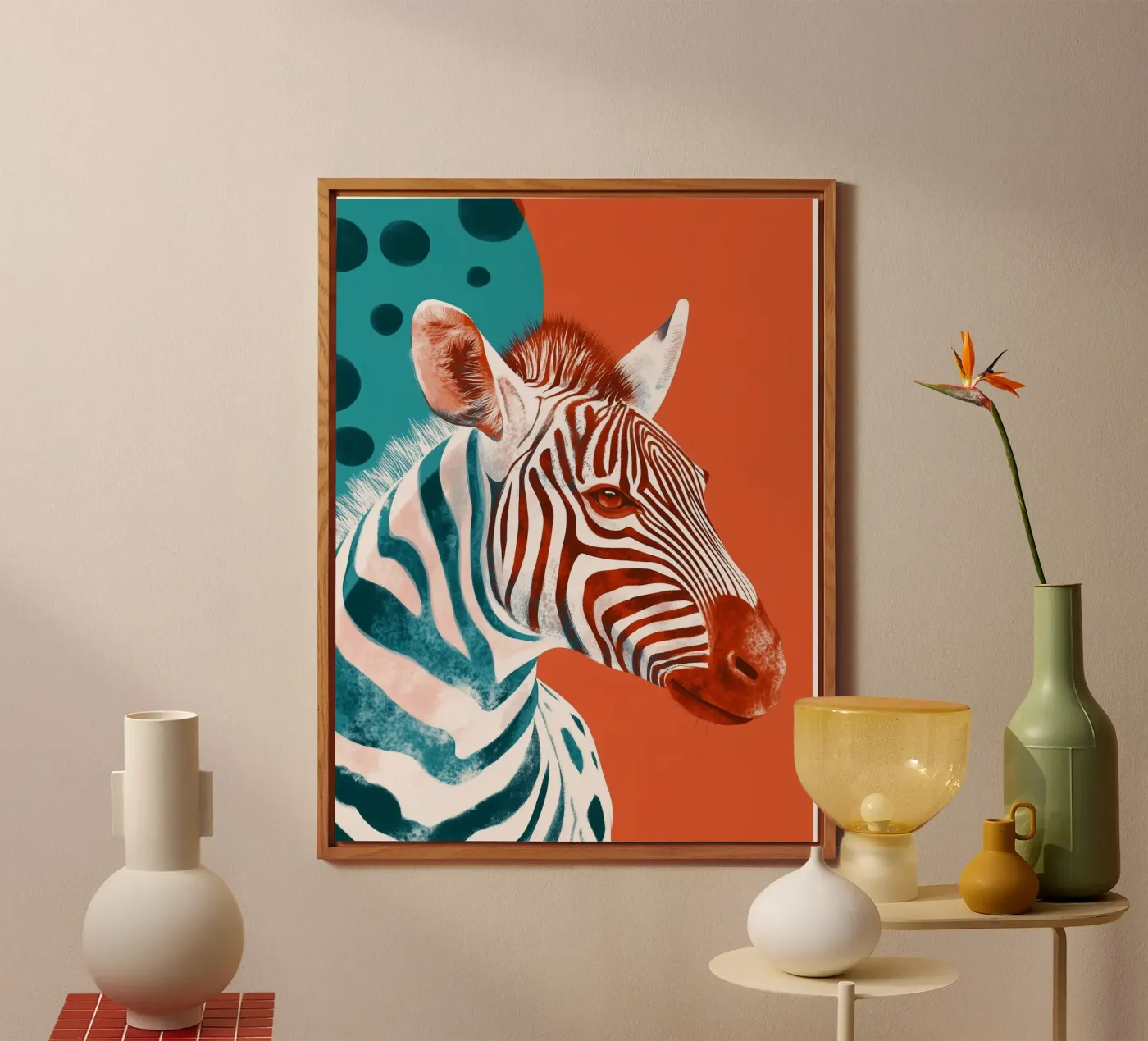 Zebra alluminio dibond da Sabrina Ziegenhorn