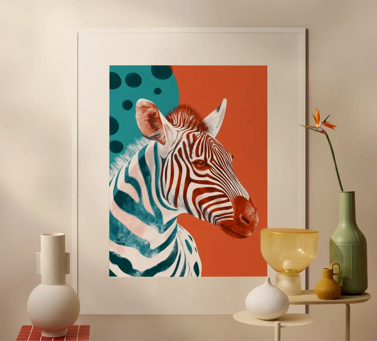 Zebra carta hahnemühle da Sabrina Ziegenhorn