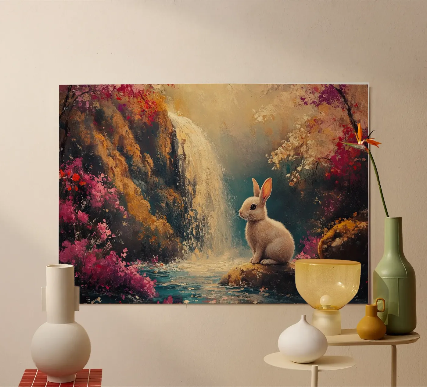 Rabbit poster de Nikis Art Studio