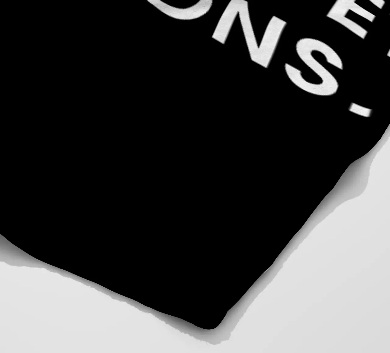 Il a coupé mes cheveux et mes illusions - Black fleece blanket by Intertitres