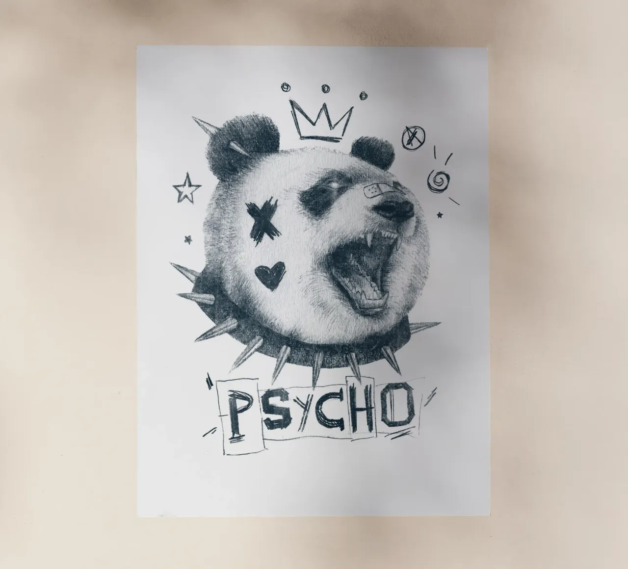 Psycho Bear - Wild and Unhinged pellicola backlit da mikekoubou
