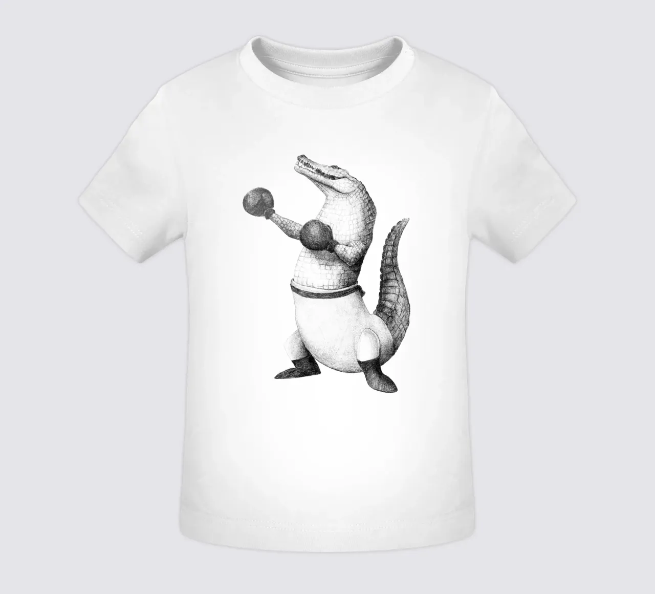 Punching Predator - El poder de lo salvaje camiseta de bebé de mikekoubou