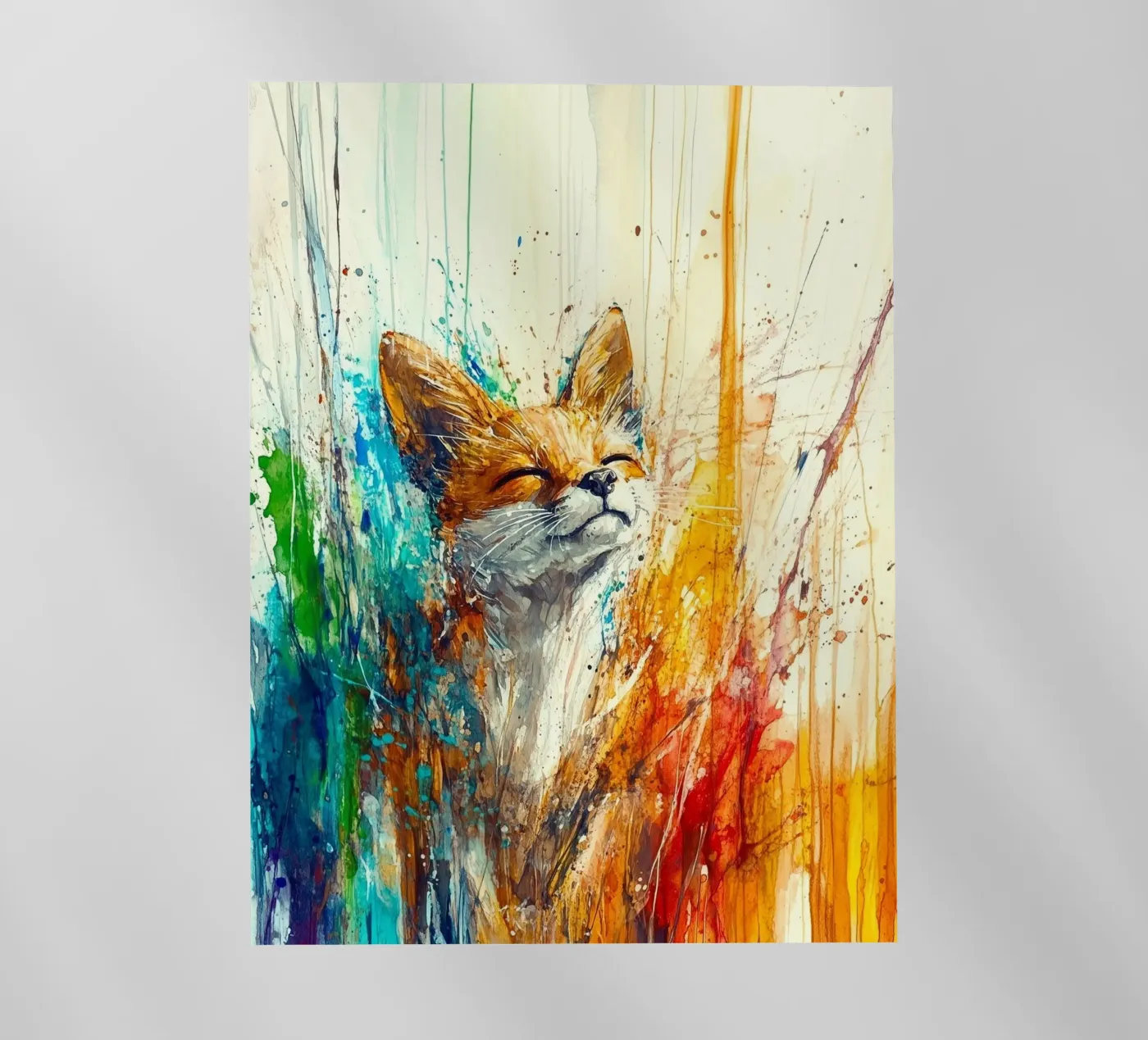 Fox pellicola backlit da Sabrina Ziegenhorn