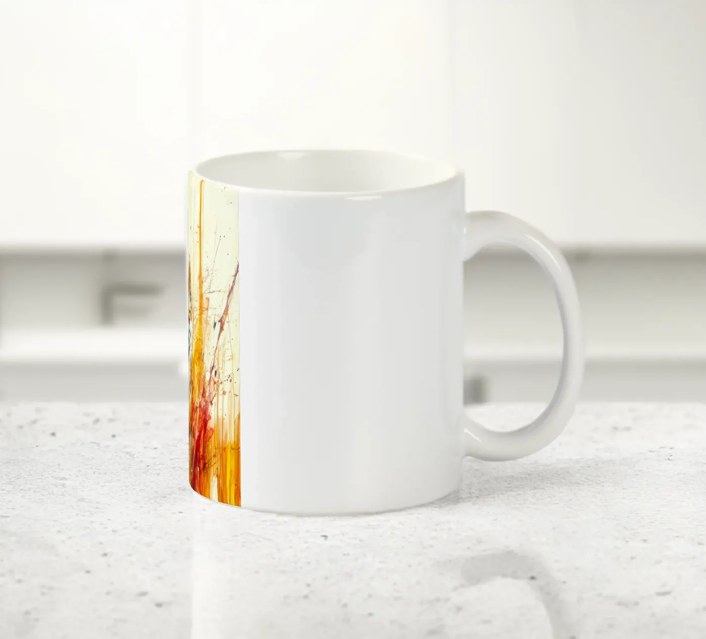 Fox ceramic mug by Sabrina Ziegenhorn