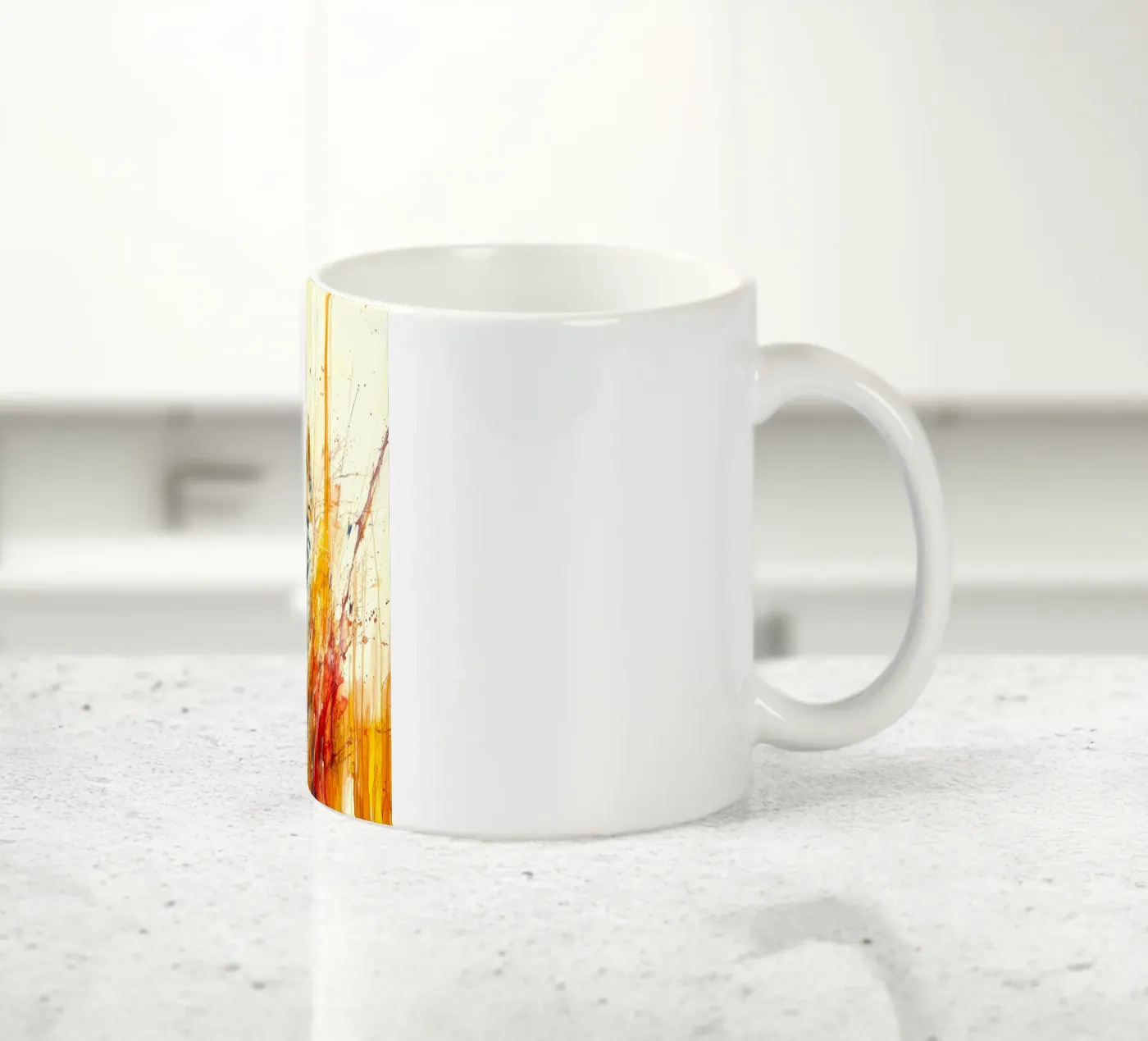 Fox ceramic mug by Sabrina Ziegenhorn