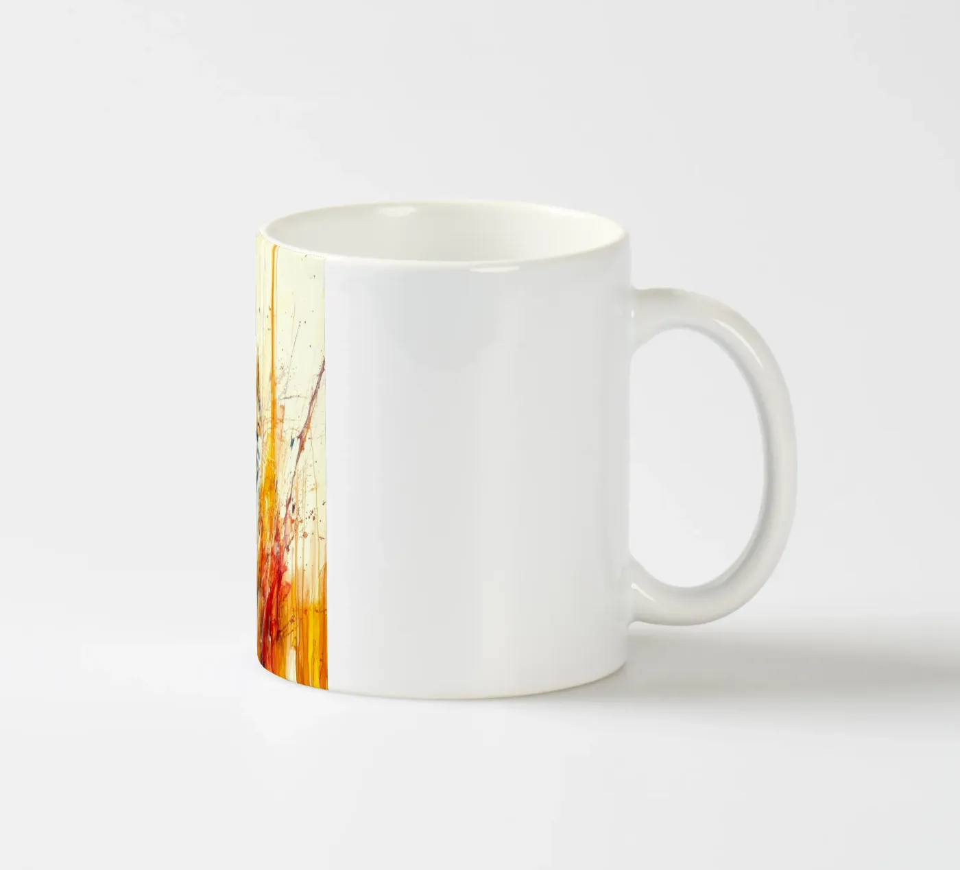 Fox ceramic mug by Sabrina Ziegenhorn