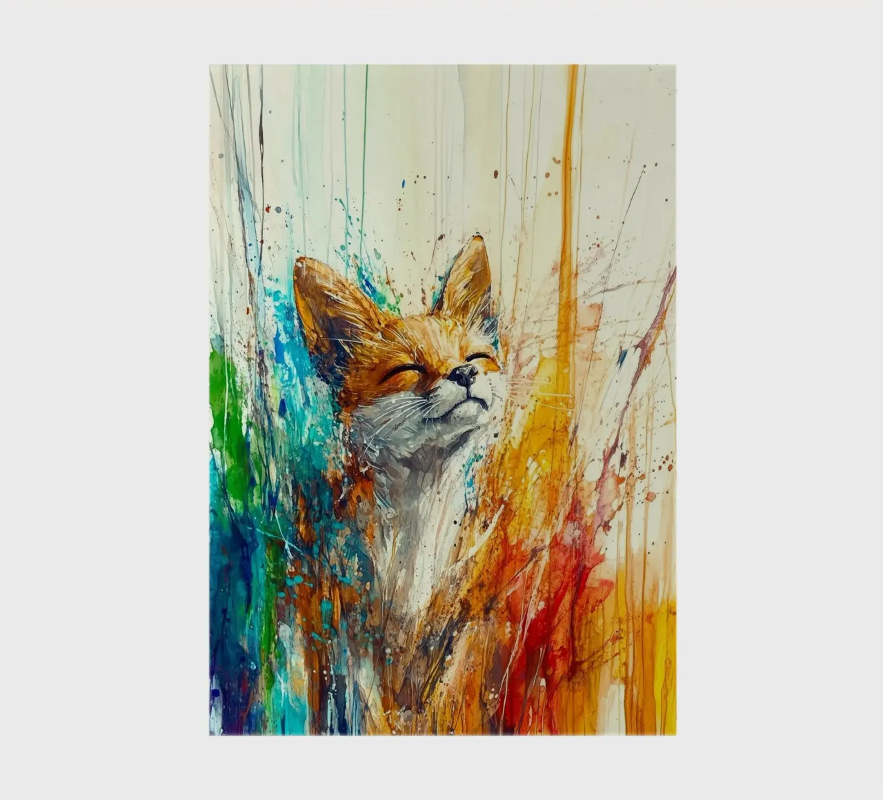 Fox notebook by Sabrina Ziegenhorn