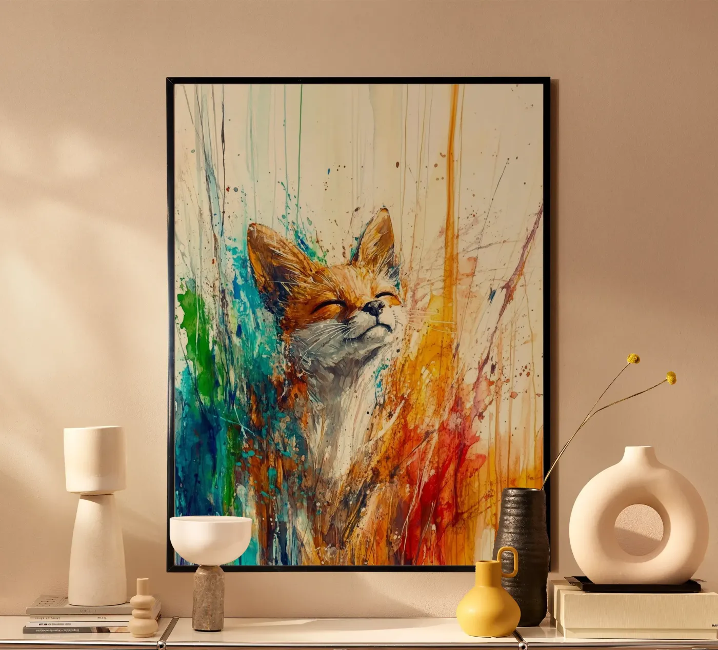 Fox Poster von Sabrina Ziegenhorn