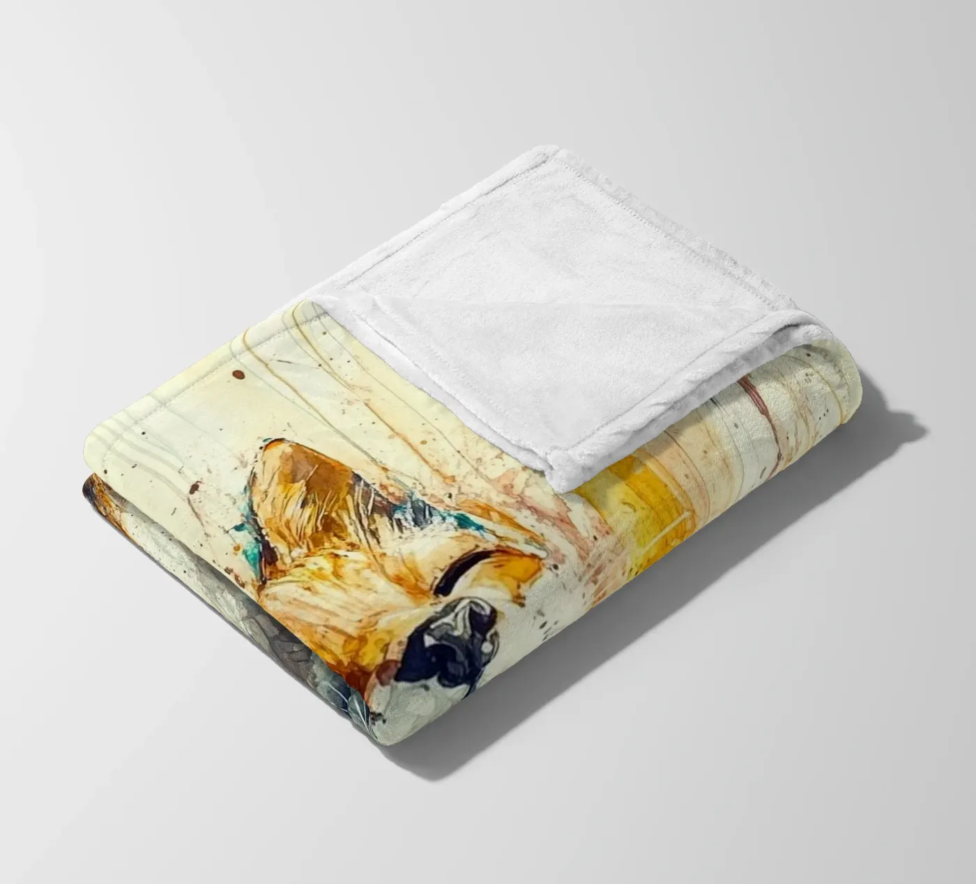 Fox Fleecedecke von Sabrina Ziegenhorn
