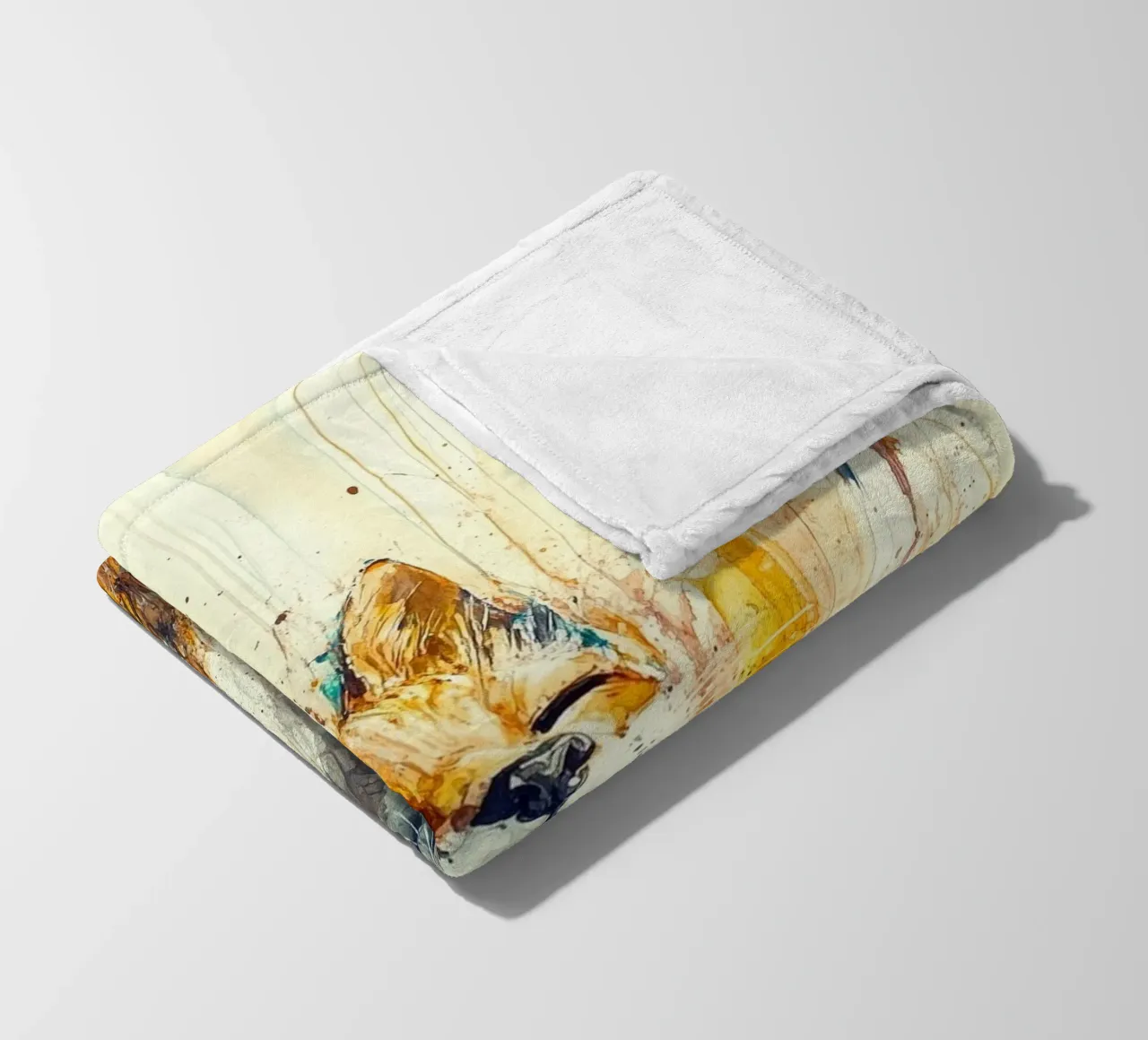 Fox Fleecedecke von Sabrina Ziegenhorn