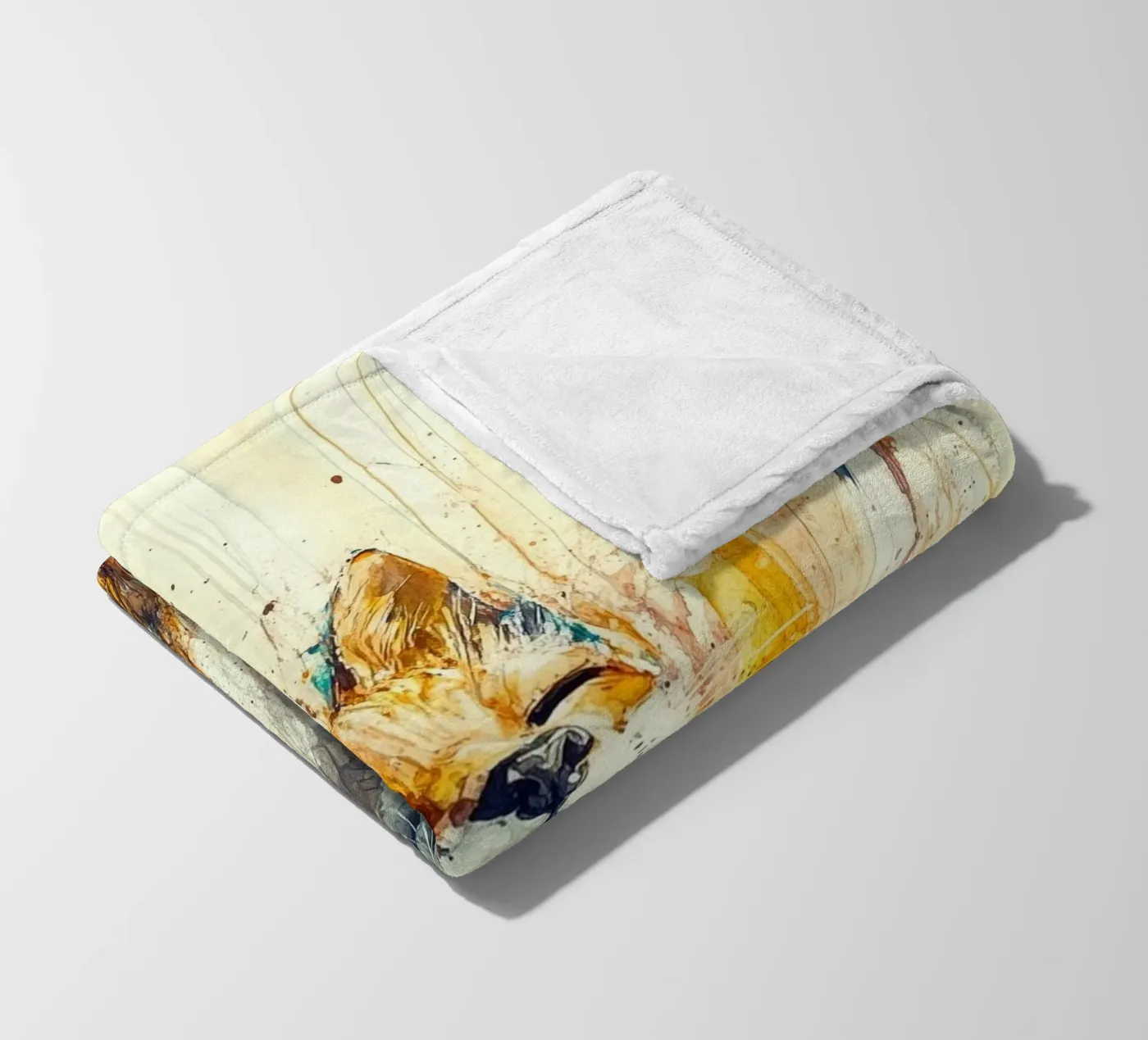 Fox coperta in pile da Sabrina Ziegenhorn