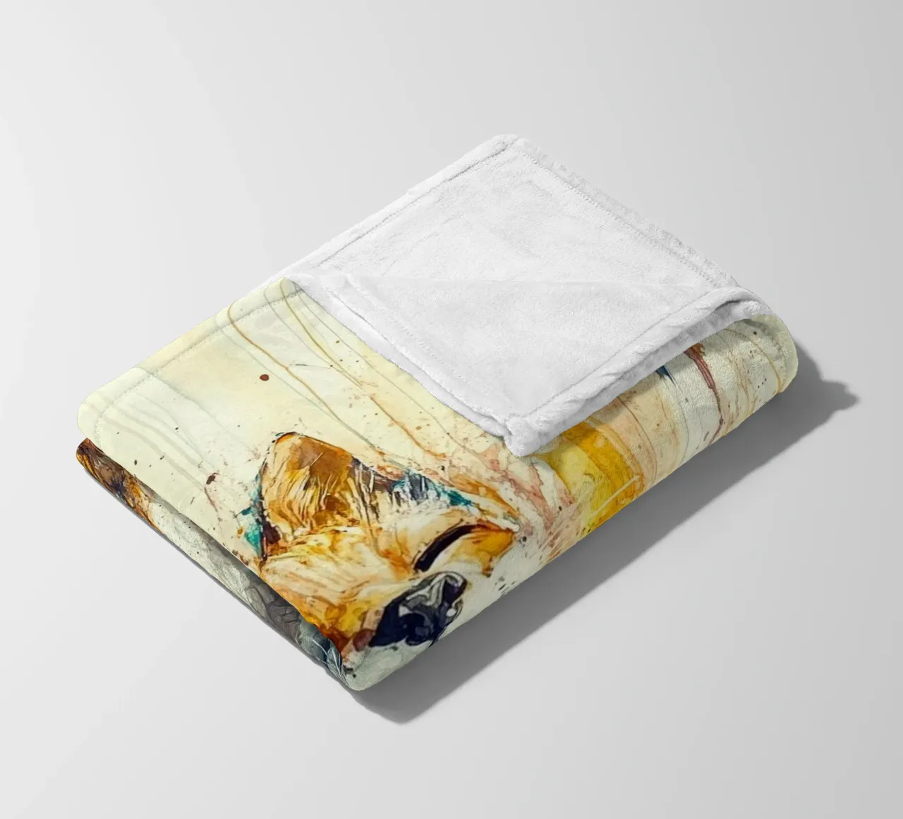 Fox Fleecedecke von Sabrina Ziegenhorn