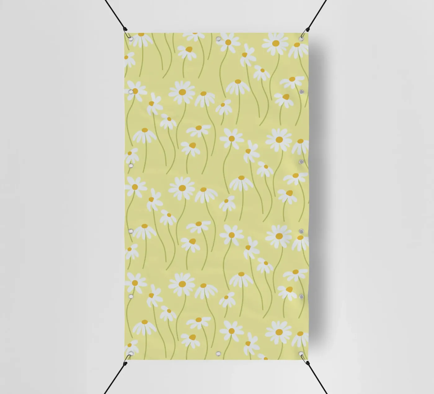 Daisy pattern pvc cover by Illustration Raissa Oltmanns