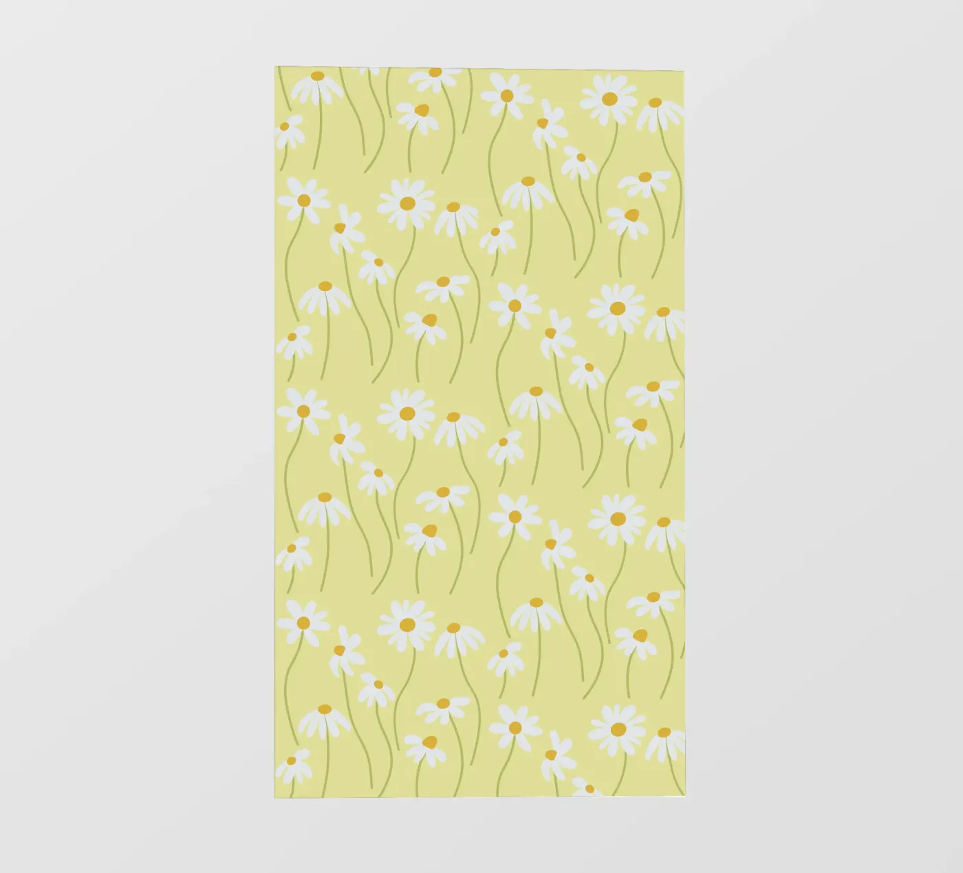 Daisy pattern pvc cover by Illustration Raissa Oltmanns