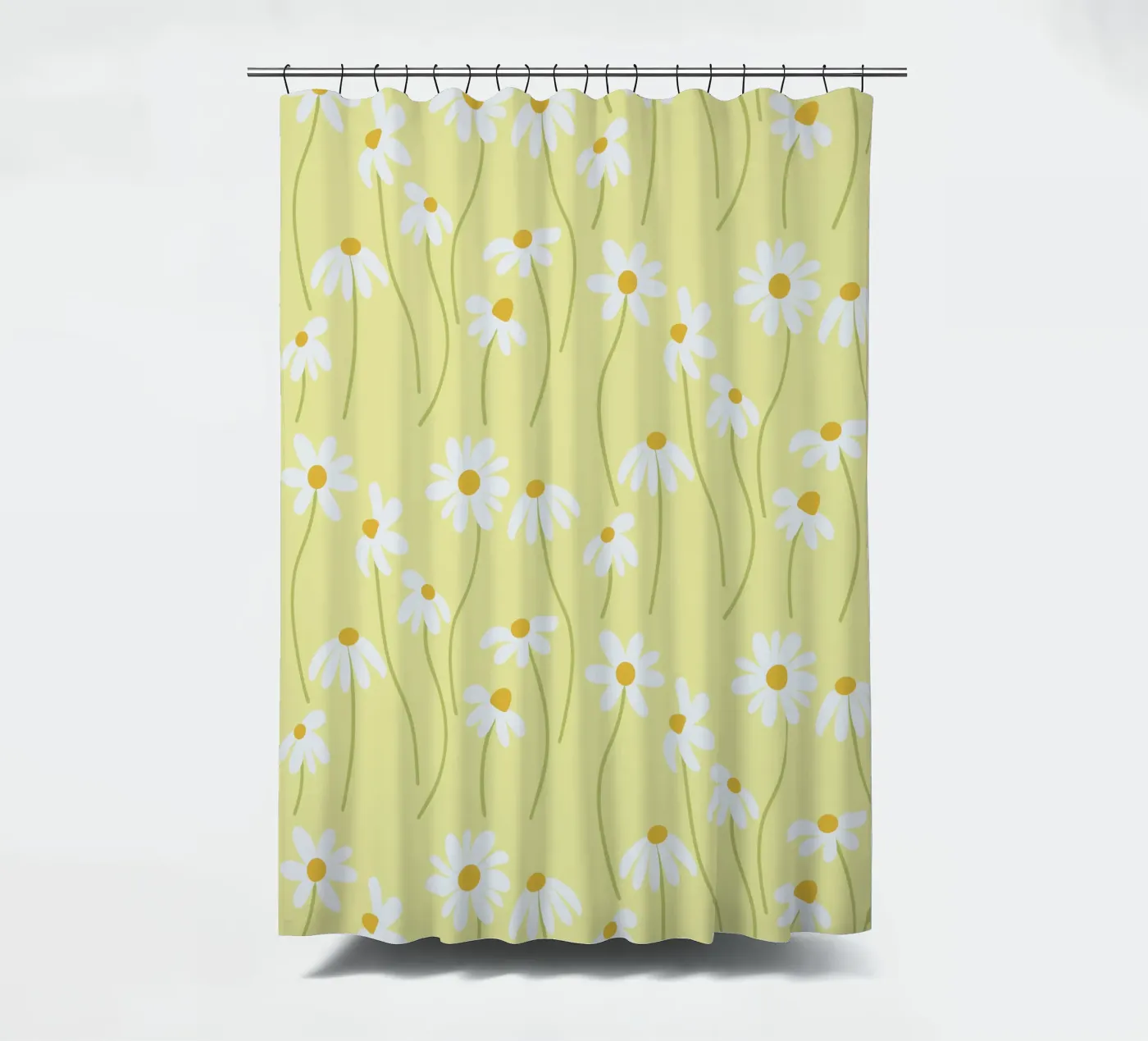 Gänseblümchen Muster Duschvorhang von Illustration Raissa Oltmanns