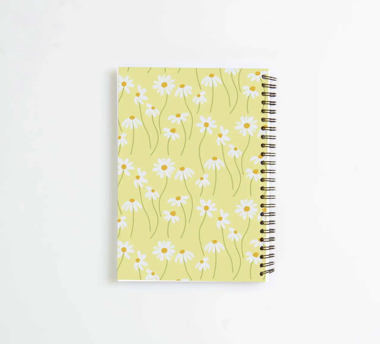 Daisy pattern spiral notebook by Illustration Raissa Oltmanns