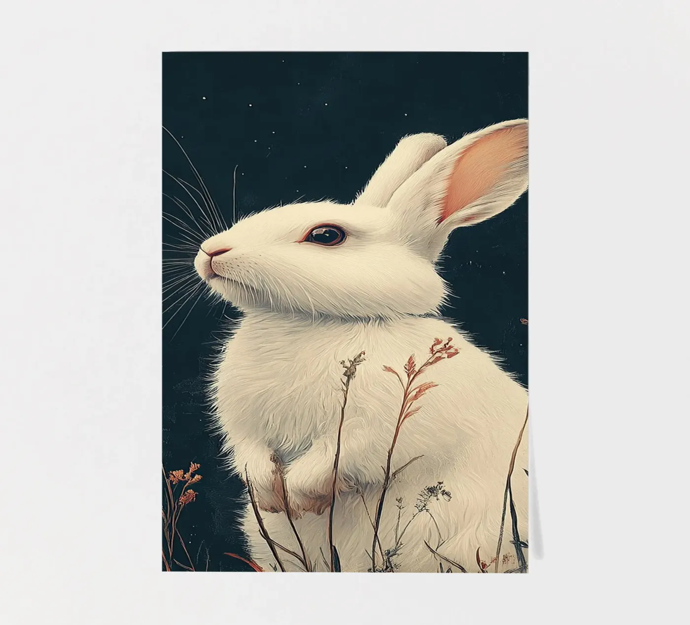 Rabbit sticker sheet by Nikis Art Studio