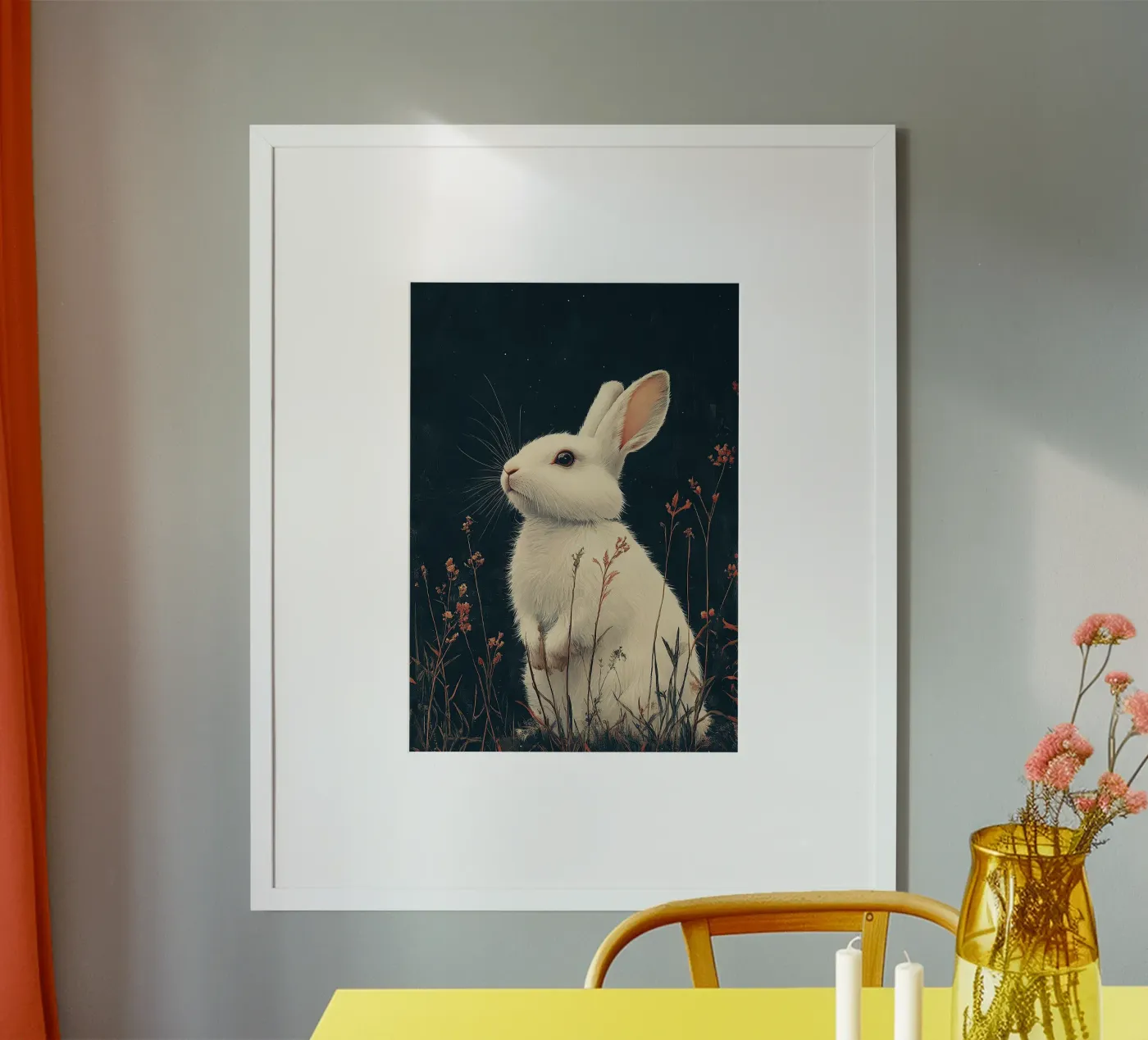 Rabbit poster da Nikis Art Studio
