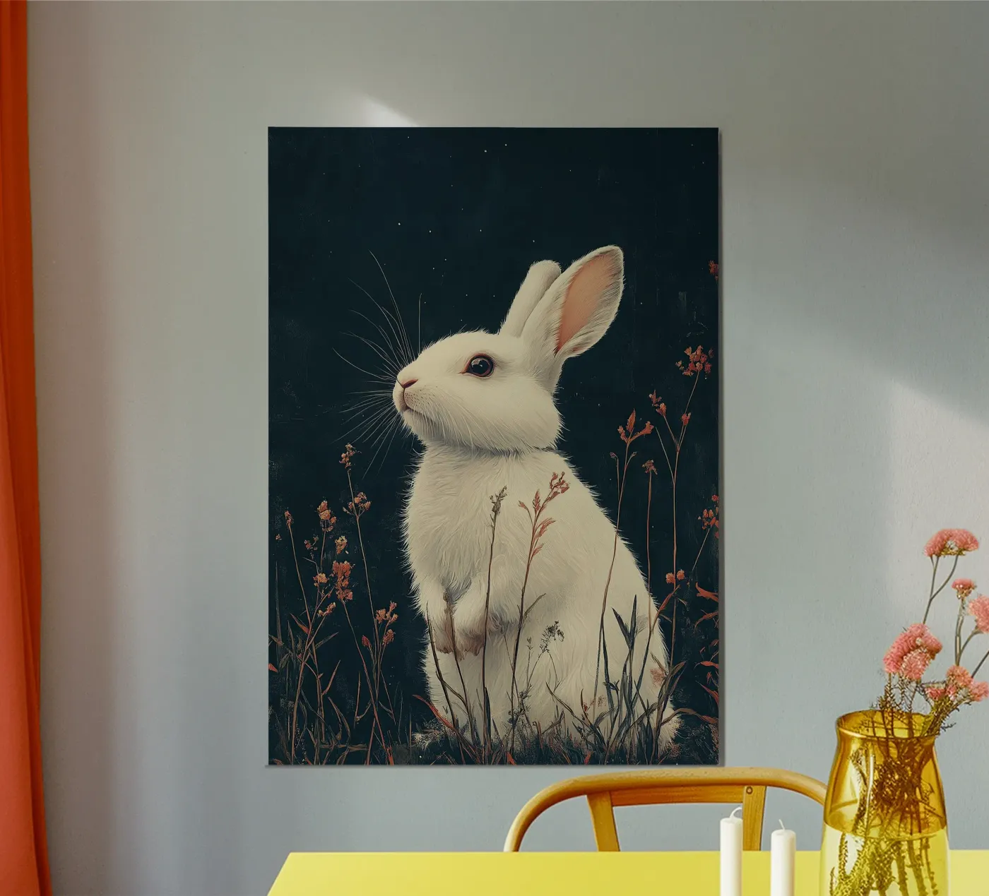 Rabbit poster da Nikis Art Studio