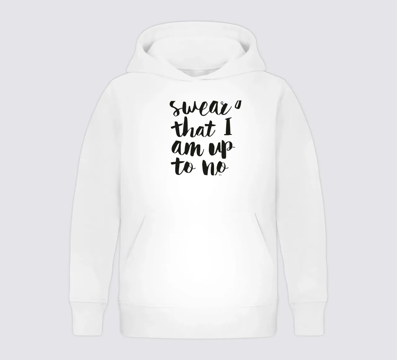 Giuro solennemente che non sto combinando nulla di buono felpa bambino con cappuccio da THE MOTIVATED TYPE