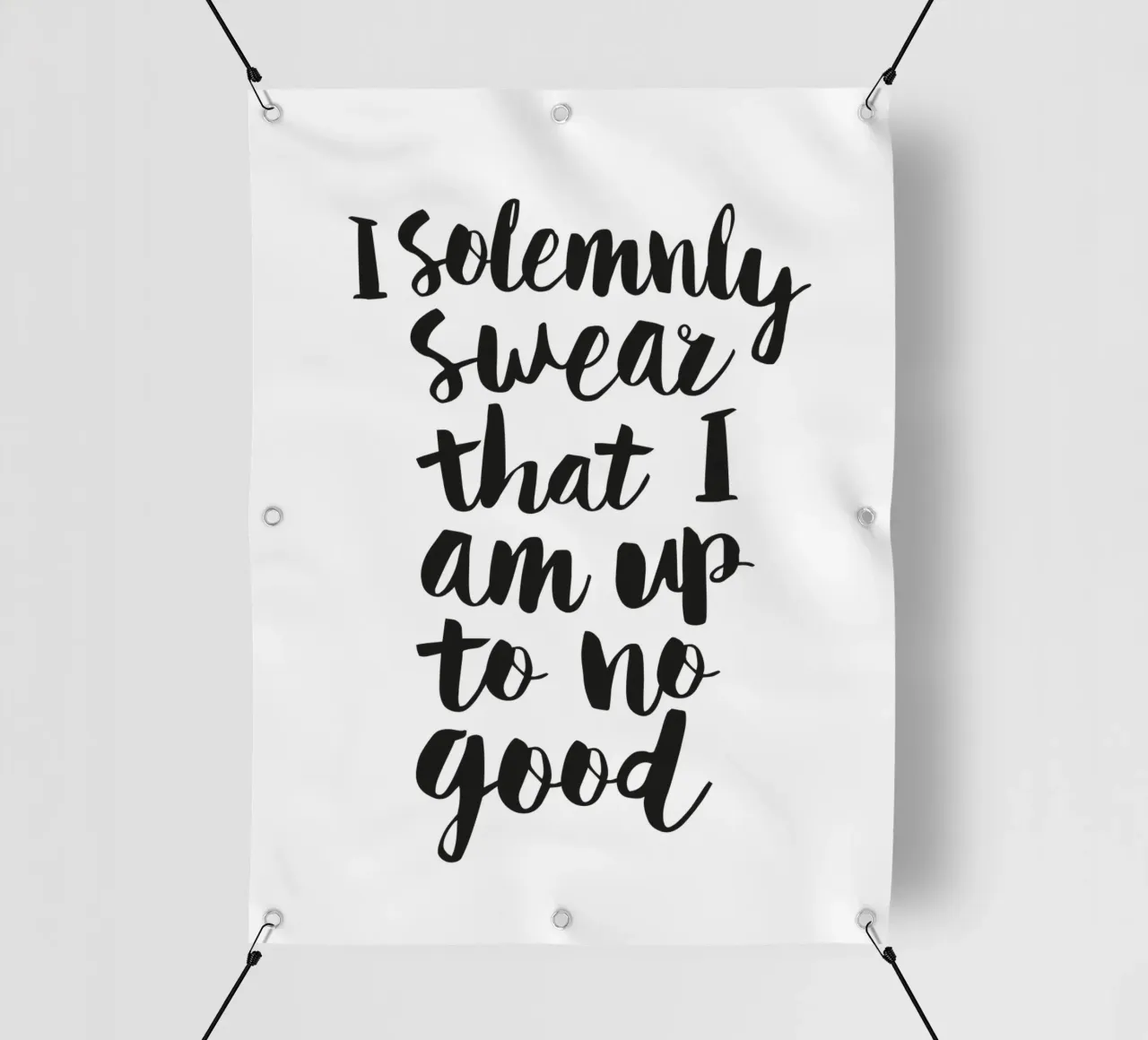 Giuro solennemente che non sto combinando nulla di buono telo in pvc da THE MOTIVATED TYPE