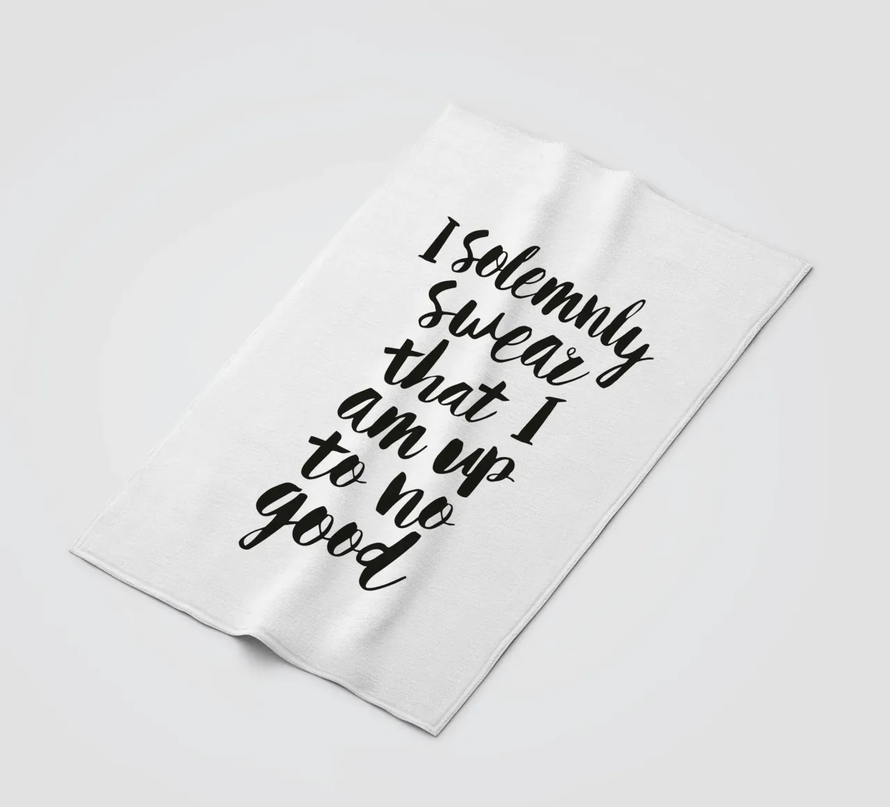 Giuro solennemente che non sto combinando nulla di buono coperta in pile da THE MOTIVATED TYPE