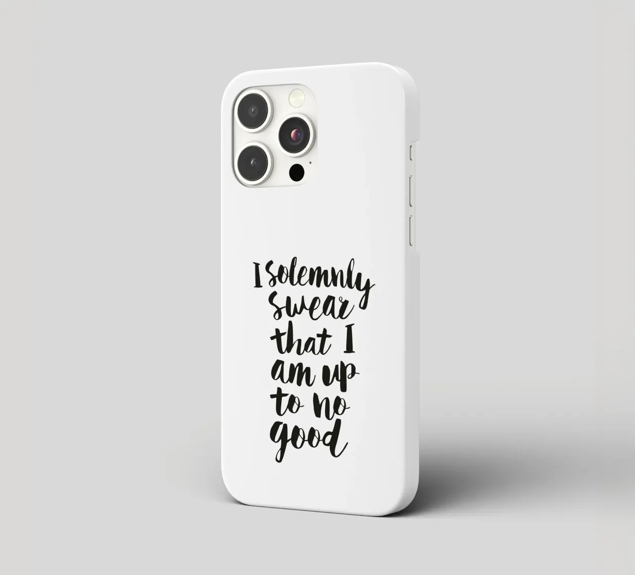 Giuro solennemente che non sto combinando nulla di buono cover iphone da THE MOTIVATED TYPE