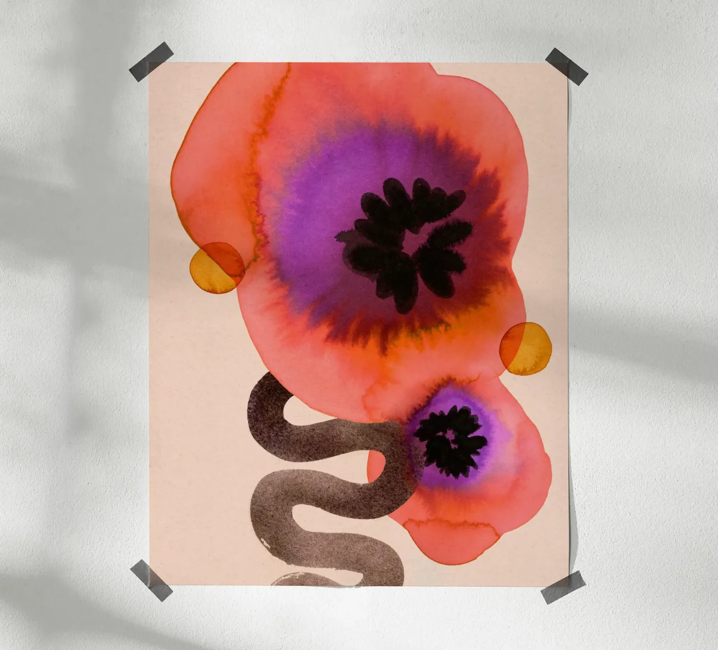 Poppy poster da Ekaterina Koroleva