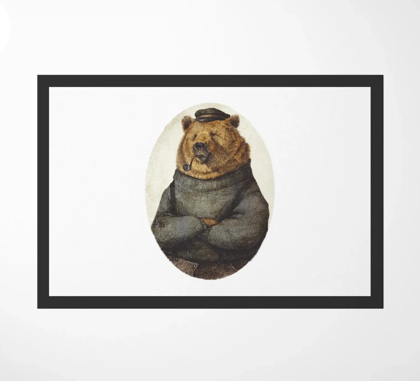 Sailor Solitude Bear doormat by mikekoubou