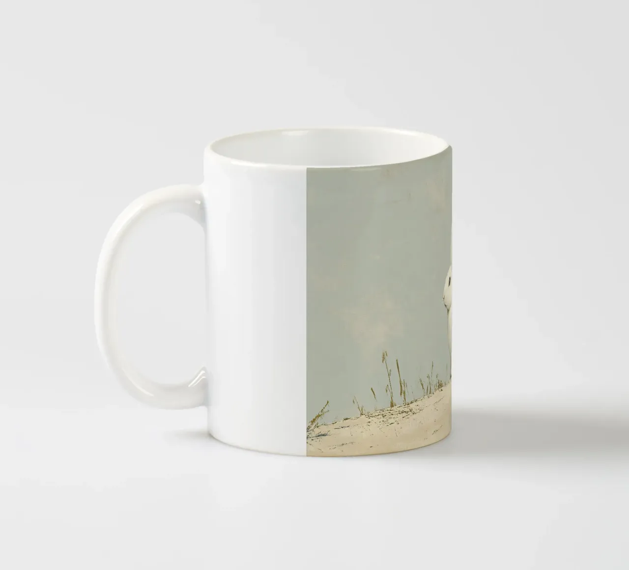 Coniglio tazza in ceramica da Nikis Art Studio
