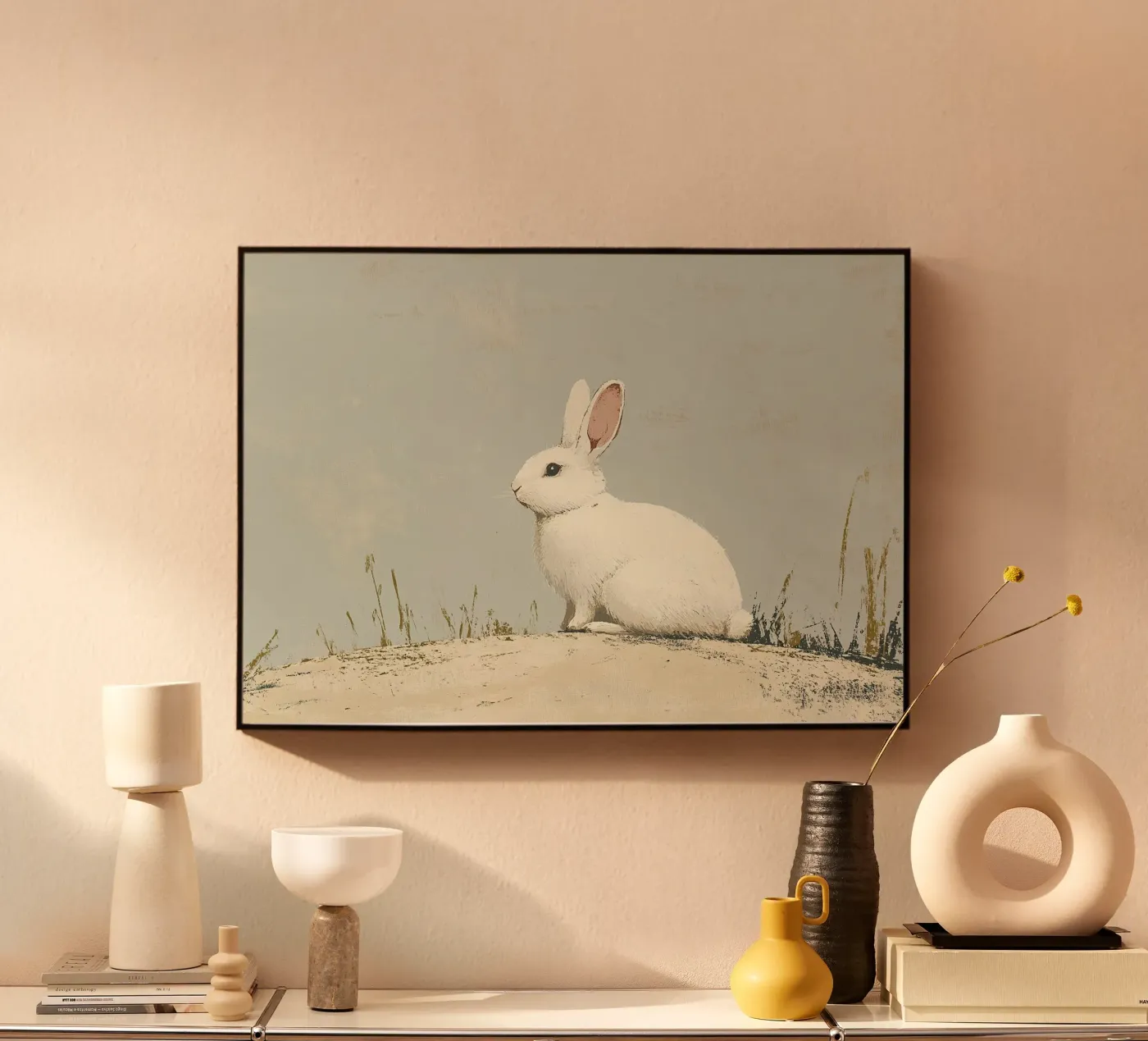 Rabbit forex plate by Nikis Art Studio
