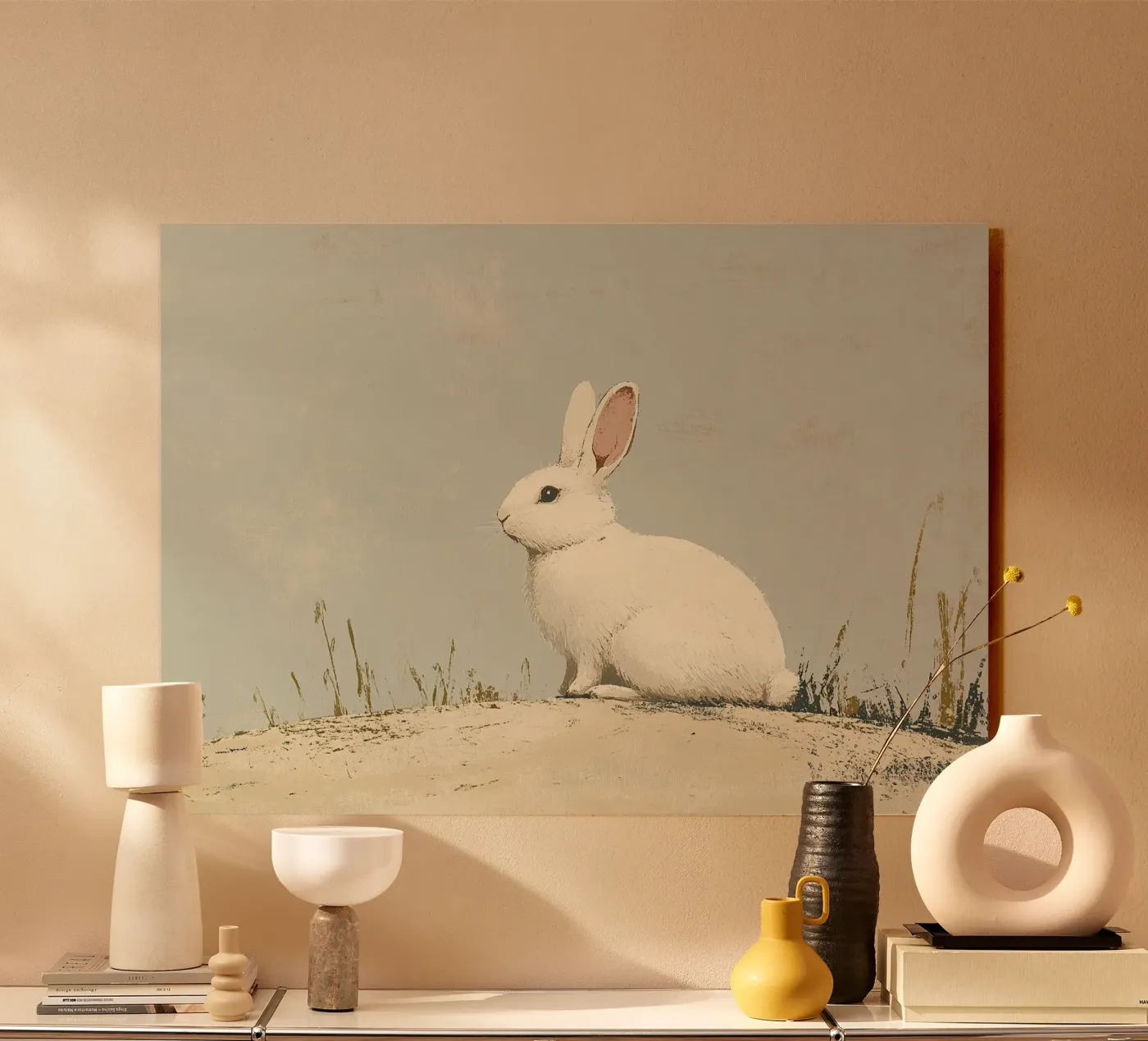 Rabbit forex plate by Nikis Art Studio