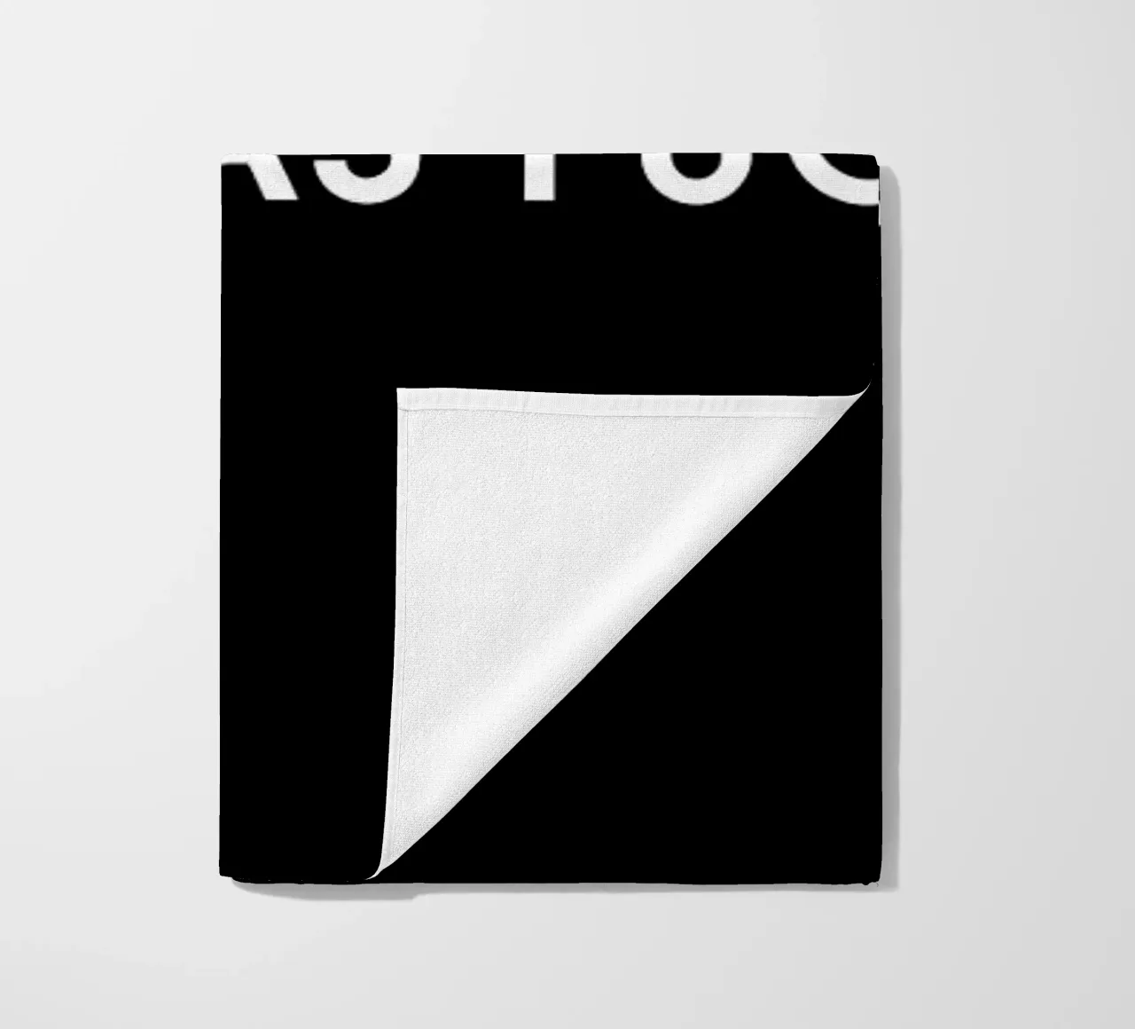 Polite Black telo mare da Intertitres