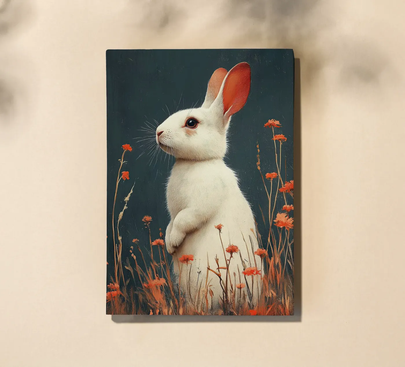 Rabbit notebook by Nikis Art Studio