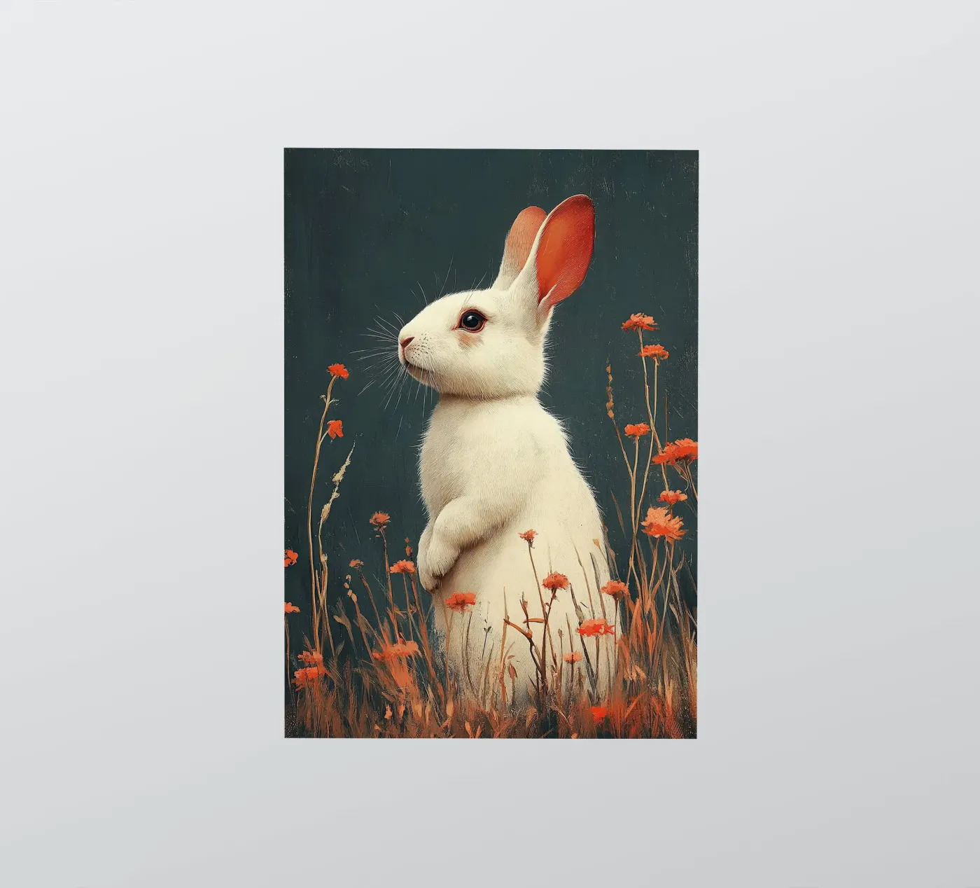Rabbit sticker by Nikis Art Studio