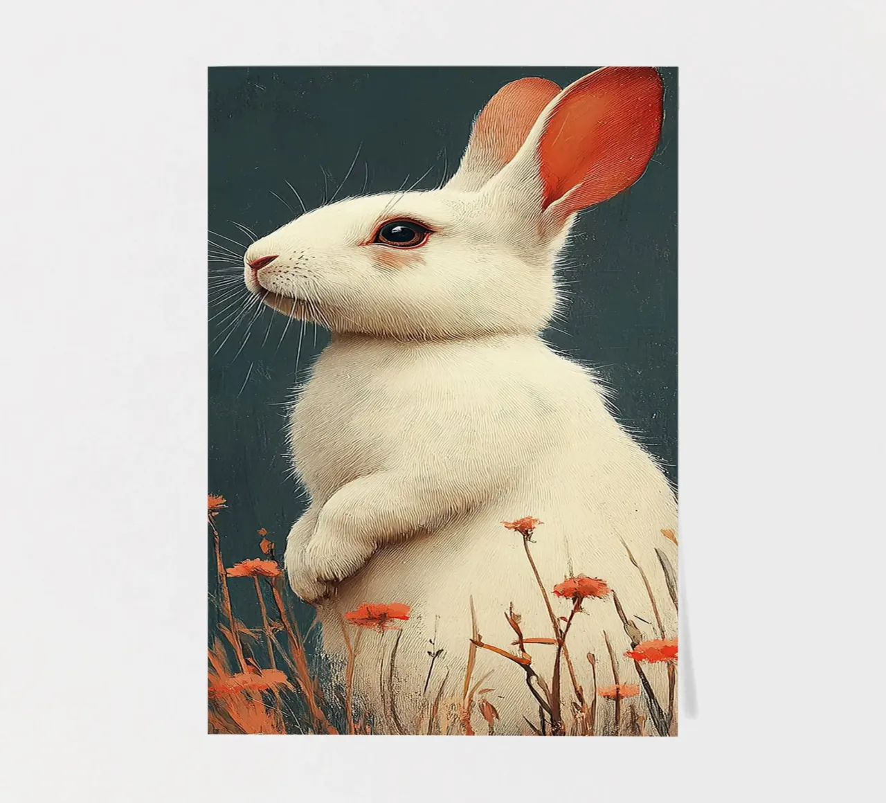 Rabbit sticker sheet by Nikis Art Studio