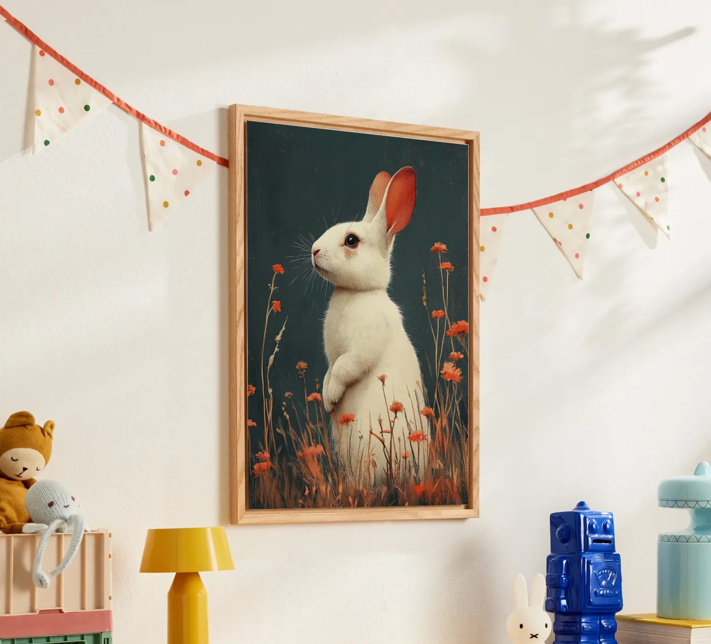 Lapin plexiglas de Nikis Art Studio