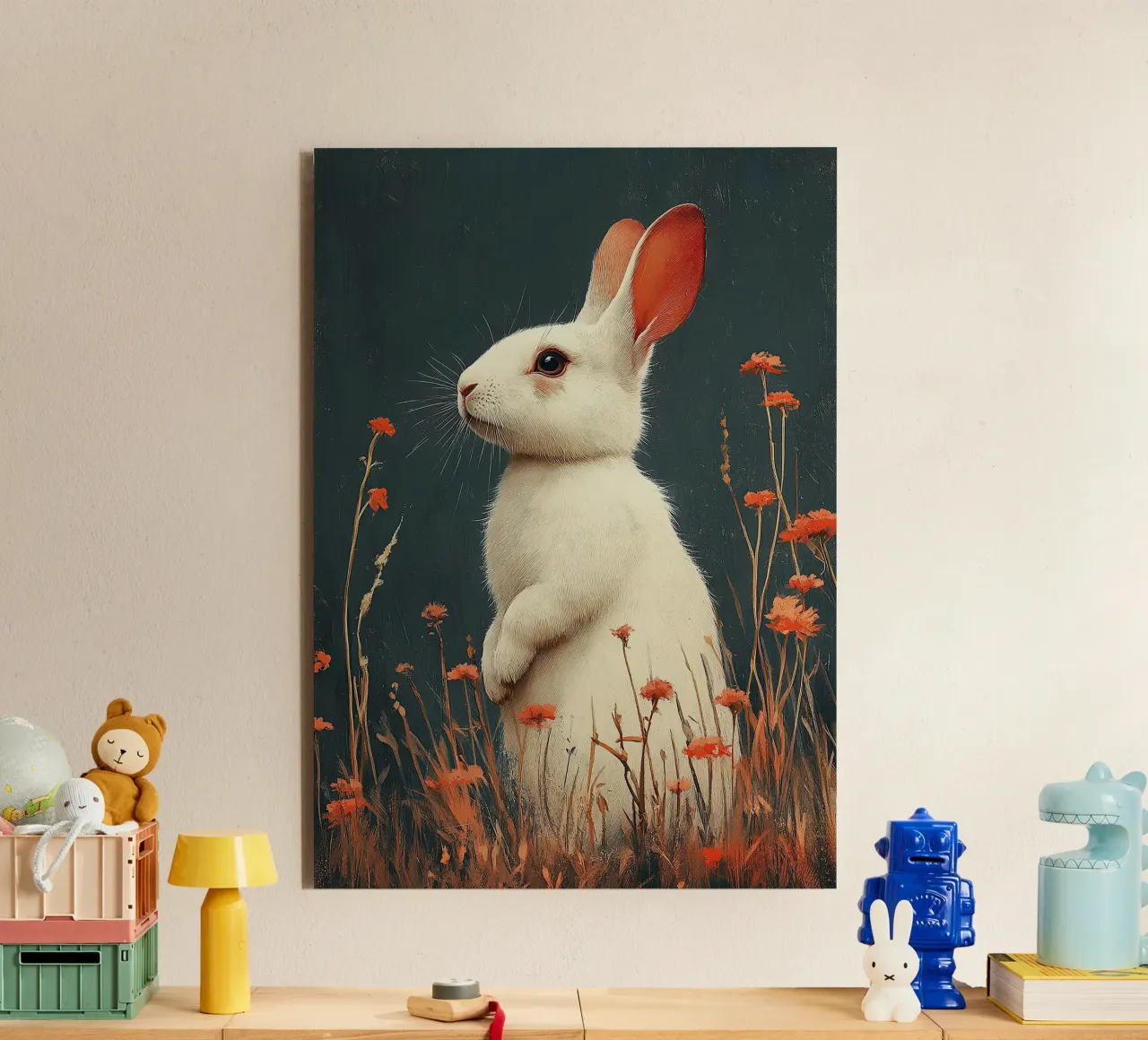 Rabbit forex plate by Nikis Art Studio