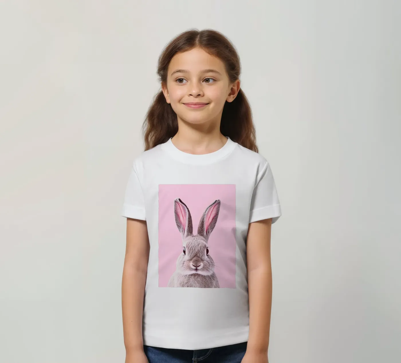 Coniglio t-shirt bambini da Nikis Art Studio