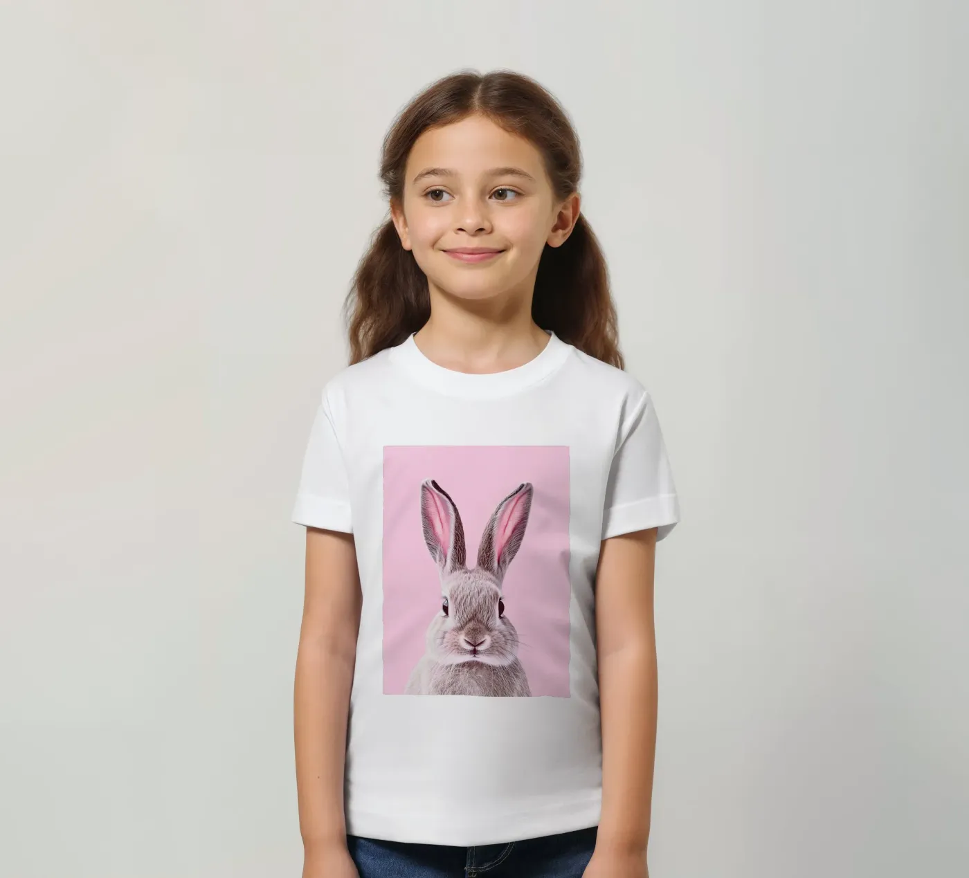 Coniglio t-shirt bambini da Nikis Art Studio