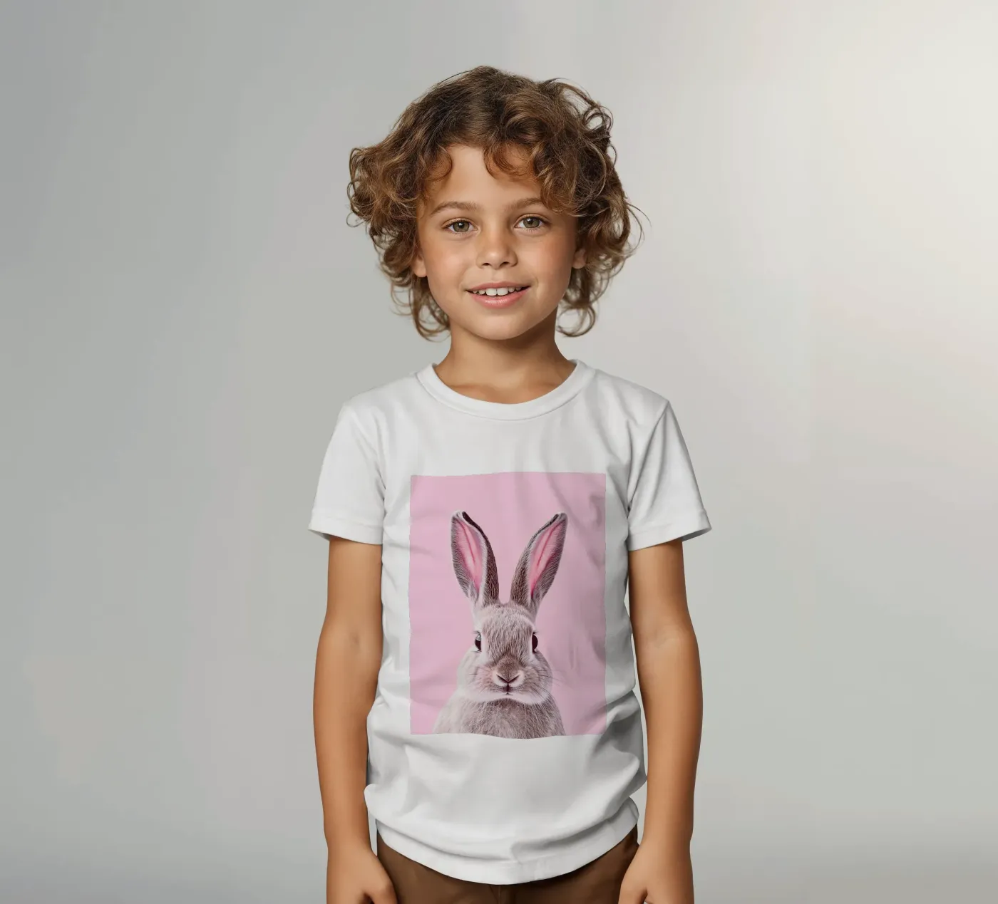 Coniglio t-shirt bambini da Nikis Art Studio